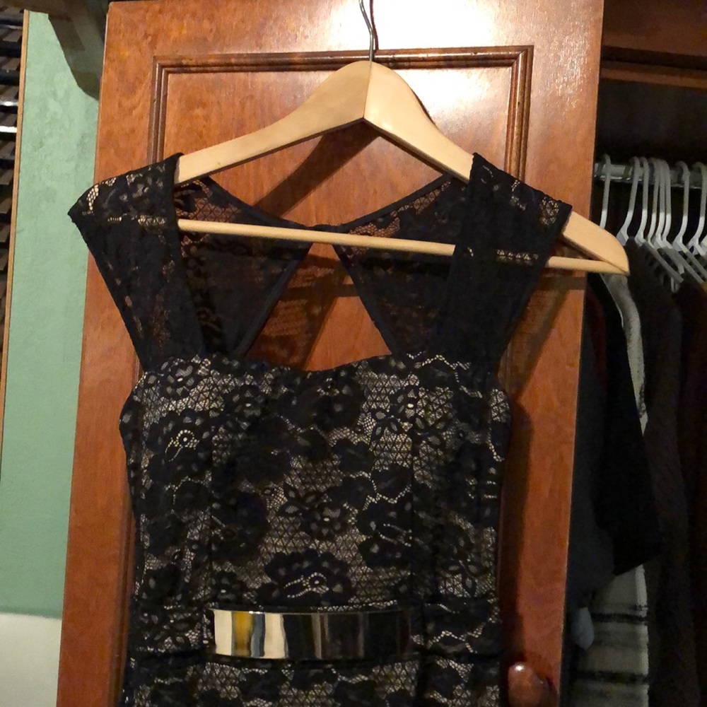 Beautiful black lace dress